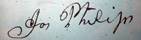 Joseph Philips signature
